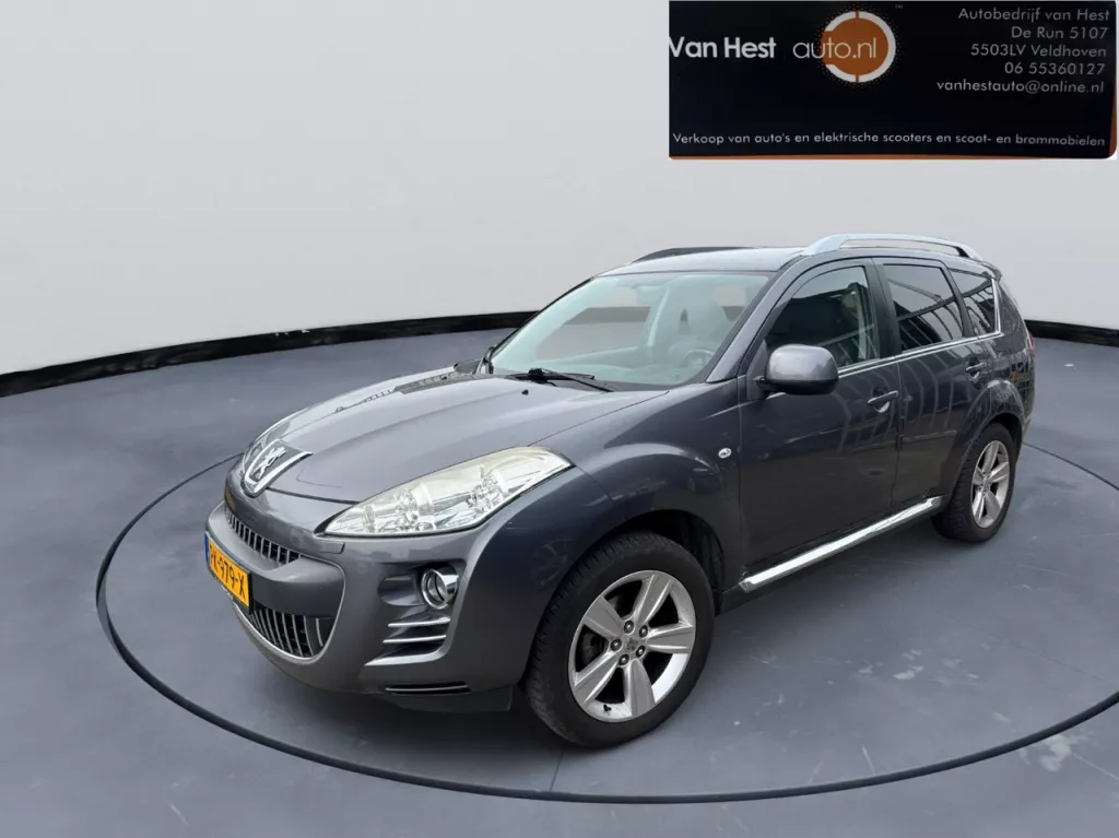 Peugeot 4007 2.2 HDiF GT 7p. AWD | TREKHAAK | CRUISE CONTROL | LEER | SPORTVE