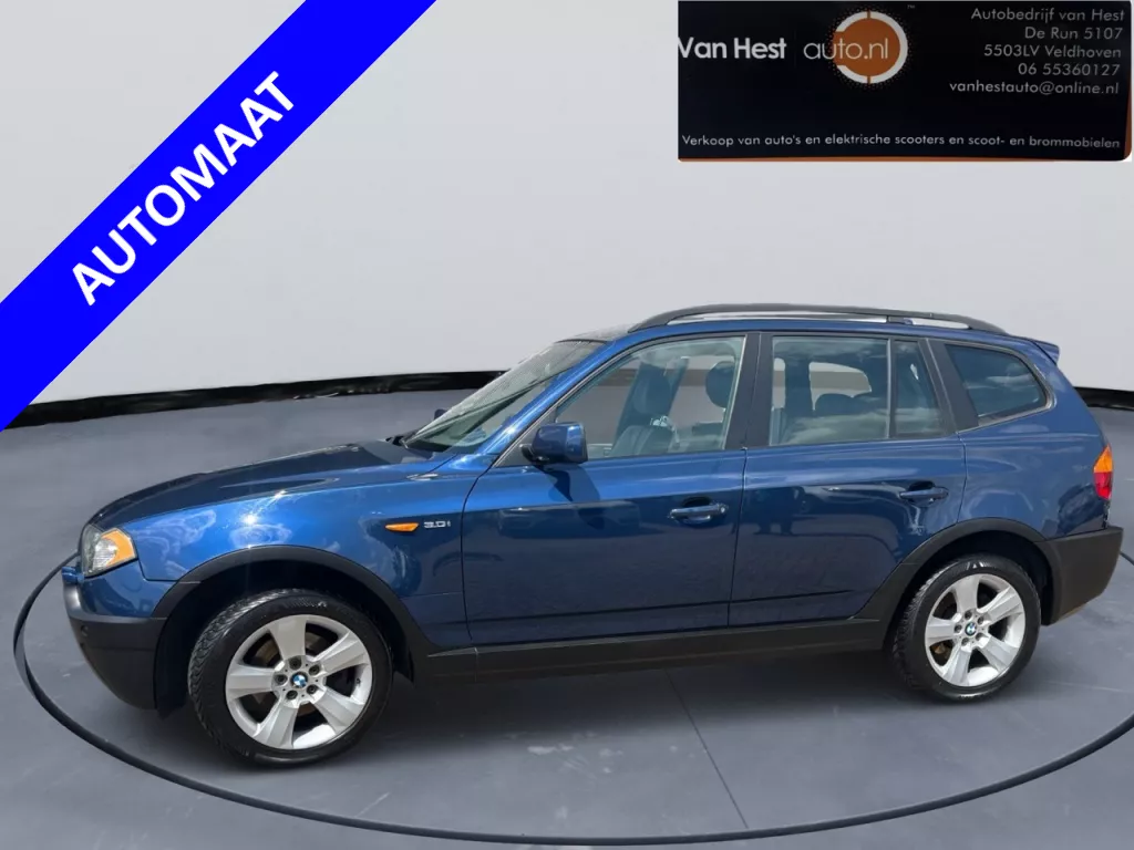 BMW X3 3.0i Executive 3 MND GAR | LEER | NAVI | CRUISE | SPORTVELGEN |