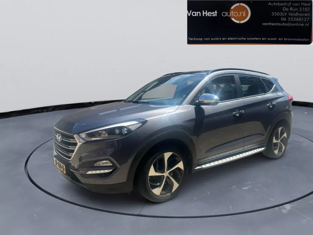 Hyundai Tucson 1.6 T-GDi Premium 179 PK | 3 MND GAR | PANO | SCHUIFDAK | TREKH