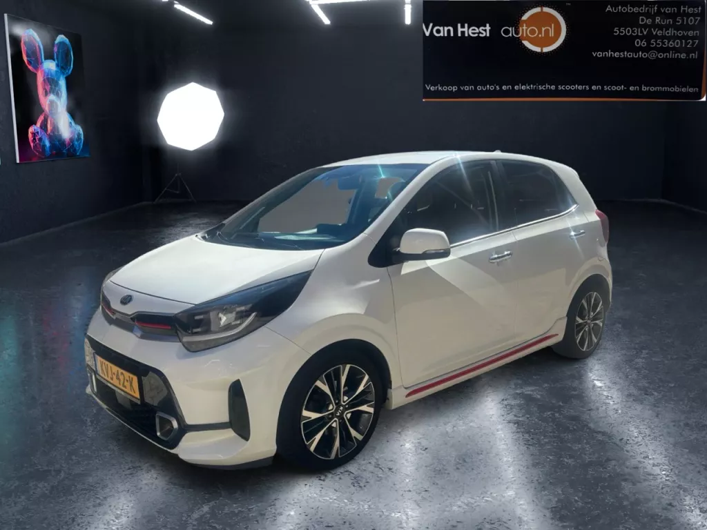 Kia Picanto 1.2 GT-Line GAR TOT 03-2028 | LEER | SPORTVELGEN | CLIMA | NAVI | CRUISE CONTROL