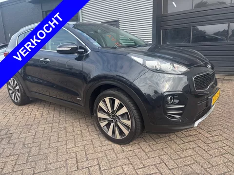 Kia VERKOCHT 1.6 T-GDI AUTOMAAT 177 PK 4WD GT-LINE 6 MND GAR | LEER | NAVI |