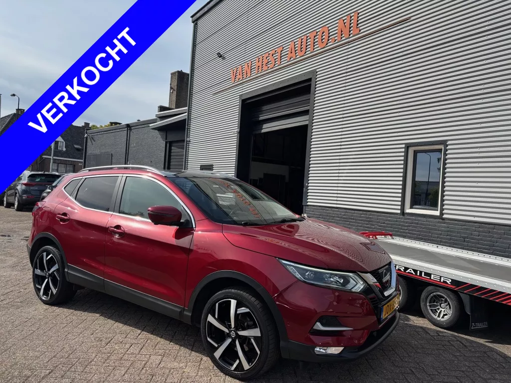 Nissan VERKOCHT 1.2 Tekna AUT. 3 MND GAR | LEER | NAVI | PANO | CLIMA | LEER |